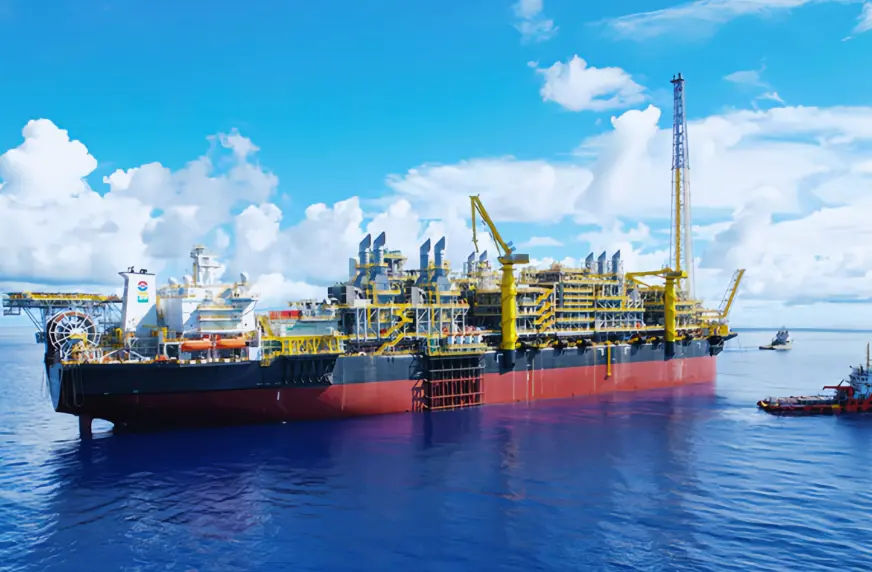 ブラジル海洋油田のFPSO