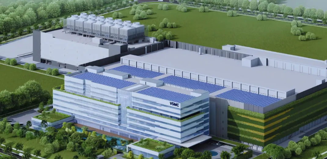 Singapore VSMC wafer manufacturing facility Construction